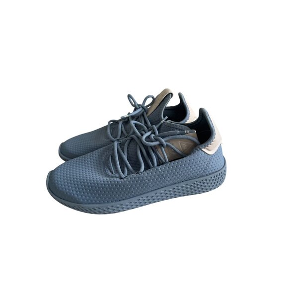 ADIDAS x Pharrell Williams Women's Human Blue Sneakers Size 6.5 - Picture 2 of 7